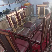 میز صندلی 6نفره|میز و صندلی غذاخوری|دهدشت, |دیوار