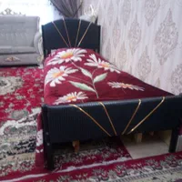 تخت خواب فلزی مدل مروارید|تخت و سرویس خواب|مشهد, رسالت|دیوار