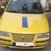 تاکسی سمند EF7 دوگانه سوز شرکتی