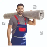 کارگر و راننده قالیشویی