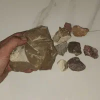 سنگ عقیق شوکولاتی و کبود