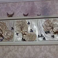 تابلو برجسته طلا کوب