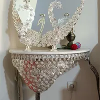 آینه شمعدان برنز