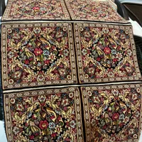 ۶ عدد قالی نهار خوری دست بافت راوری