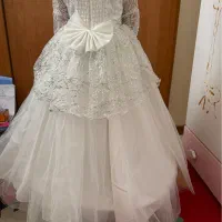 لباس پرنسسی سفید،لباس عروس بچگانه