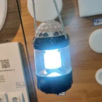 فانوس شارژی  و باطری خور