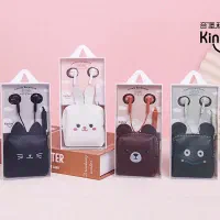 هندزفری فانتزی سیمی کیف دار به صورت عمده