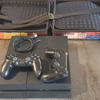 Ps4 کپی خور همراه با ۲ دسته اورجینال