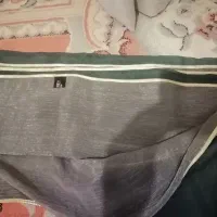 شال مجلسی سبز چمنی شاین دار مارک