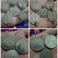 14عدد سکه قدیمی کلکسیونی