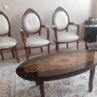 مبل استیل مدل فرحی ۹نفره به همراه سرویس ۴نفره|مبلمان خانگی و میز عسلی|تهران, هفده شهریور|دیوار