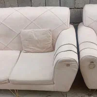 یک دست موبل ۸نفره کرم