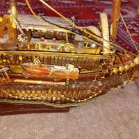 کشتی دکوری و تزئینی فوق‌العاده کمیاب و تک در دنیا