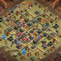 اکانت کلش اف کلنز تان 18