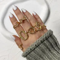 انگشتر طرح ترند ابکاری شده