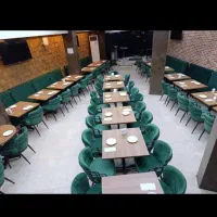 میز و صندلی غذاخوری فلزی کافه  رستوران ابمیوه بستی