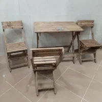 میز و صندلی چوب کافه نو نو|کافی‌شاپ و رستوران|خرمشهر, |دیوار