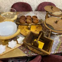سرویس پذیرایی و سرو چوب و چینی و پیرکس|ظروف سرو و پذیرایی|تهران, مجیدیه|دیوار