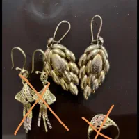 طلا گوشواره  بدون اجرت