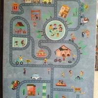 فرش عروسکی|فرش|اصفهان, احمدآباد|دیوار