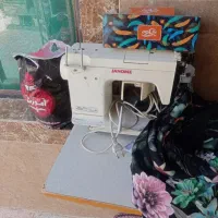 چرخ خیاطی ژانومن بدون هیچ مشکلی سالم
