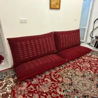 دوجفت پشتی دست بافت ترکمن|پشتی|مشهد, دانشجو|دیوار