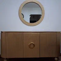 ست آینه کنسول به همراه میزتلویزیون