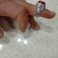 انگشتر فیروزه و عقیق یمنی|جواهرات|اندیشه, شهرک کوثر|دیوار