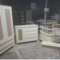 سرویس خواب چوب کودک مواد ضد حساسیت و رنگهای ملایم|اسباب و اثاث بچه|تهران, الهیه|دیوار