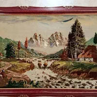 تعدادی تابو فرش دستباف|تابلو فرش|تهران, علی‌آباد|دیوار