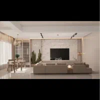 طراحی، نما،محوطه، سقف،کناف وکابینت به همراه اجرا|خدمات پیشه و مهارت|شیراز, قدوسی غربی|دیوار