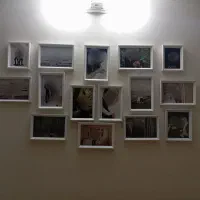 قاب عکس برجسته سفید 15عدد|تابلو، نقاشی، عکس|شهریار, شهرک وائین|دیوار