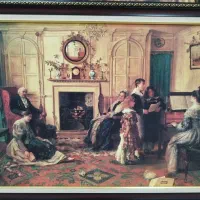 دو عدد تابلو قدیمی|کلکسیون اشیاء عتیقه|اهواز, گلستان|دیوار