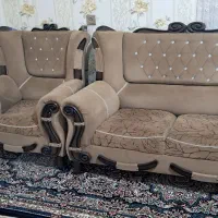 یک دست مبل هفت نفره|مبلمان خانگی و میز عسلی|گتاب, |دیوار