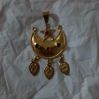 پلاک طلا ماهک