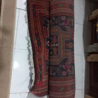 دو عدد فرش کناره ۴ در ۱۲۷ سانت مراغه در حد نو