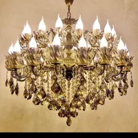 لوستر الماس تراش خالص ضمانتی ۱۲+۱۲روشنایی