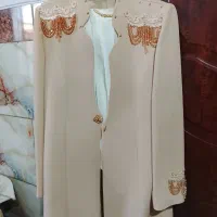 کت شلوار سه تیکه کرپ ابریشم