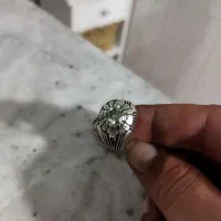 انگشتر موزانایت و زمرد|جواهرات|کرج, شهرک فهمیده|دیوار