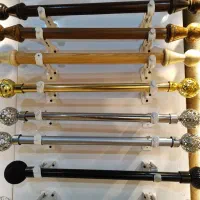 چوب پرده و لوازم پرده جزعی ولی باقیمت‌عمده.