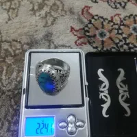 انگشتر فیروزه قدیمی خوش رکاب