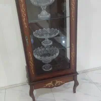 آینه کنسول میز خمره ای به همراه ویترین ست کامل|بوفه، ویترین، کنسول|شهریار, شهرک امیریه|دیوار