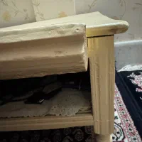 میز چوبی قدیمی|کلکسیون اشیاء عتیقه|زنجان, |دیوار