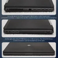 لپ تاپ hp8770w سیم کارت خور فعال|رایانه همراه|اشنویه, |دیوار