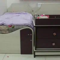 سرویس خواب تخت کودک و نوجوان و کمد|تخت و سرویس خواب|فولادشهر, B4|دیوار