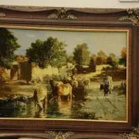 تابلو دست بافت تبریز