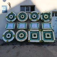 تشریفات ارغوان کرایه تاج گل مصنوعی وطبیعی وسایبان