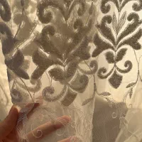 دو عدد پرده پذیرایی و چوب پرده|پرده، رانر، رومیزی|بندرعباس, |دیوار