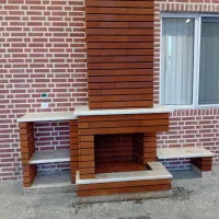 ساخت.شومینه هیزمی گازی کبابپز تنور پیتزا