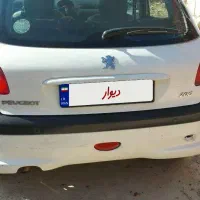 ۲۰۶تیپ ۳ فابریک و خانگی|خودرو سواری و وانت|شیراز, خلیلی|دیوار